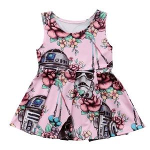 Star Wars BB8 floral dress